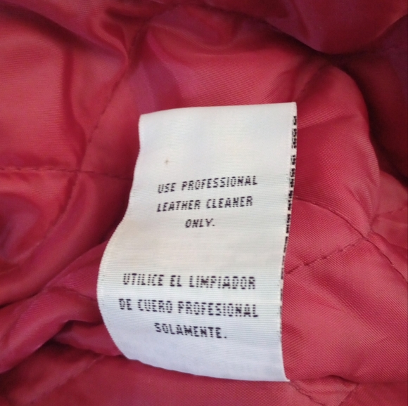 Vintage Red Oak Alabama Crimson Tide Suede Leather Varsity Jacket, Size XL - Picture 11 of 12